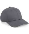 BB648 B648 Beechfield Urbanwear 6 Panel Snapback Cap Graphite Grey colour image